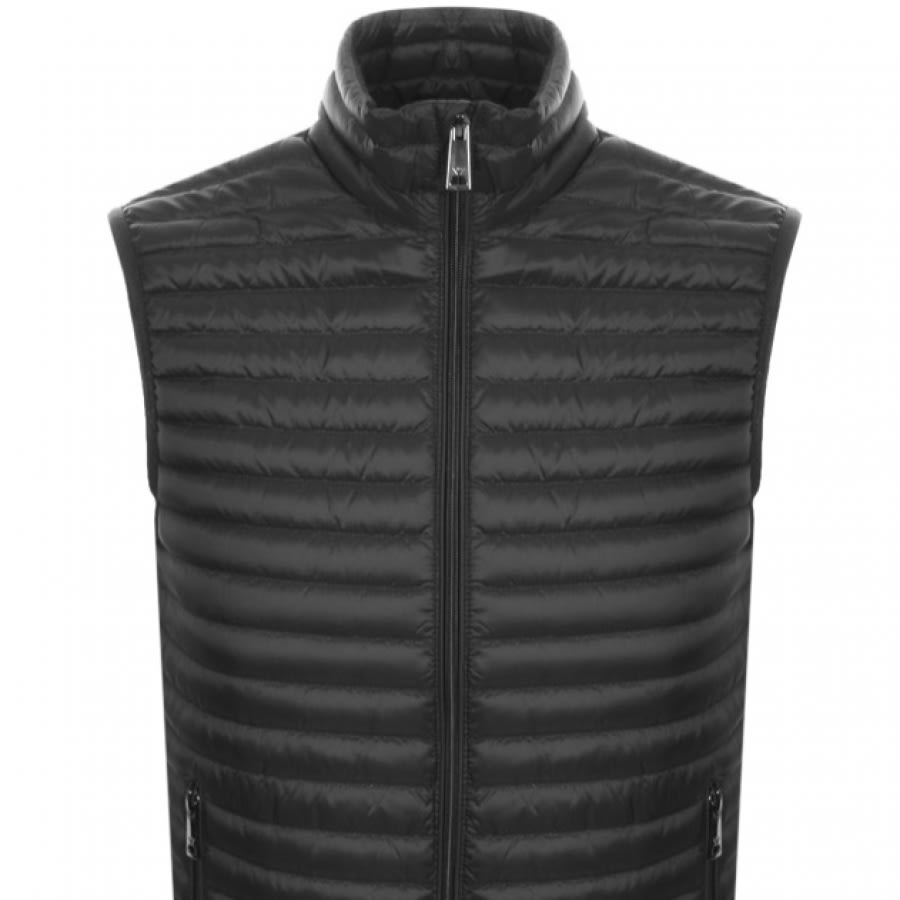 Alternative Image for ProductEmporio Armani Quilted Gilet Black2